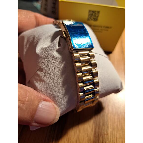 Invicta Specialty All Gold Tone Watch 45mm 69004 Gender Neutral - Picture 3 of 3